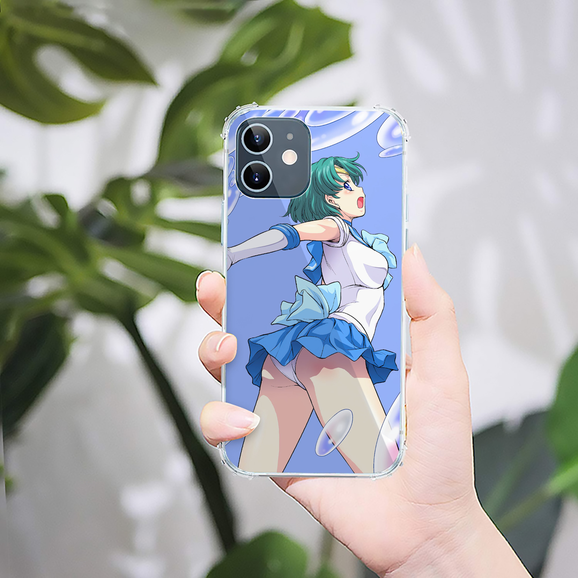 （画像用） 美少女戦士セーラームーン Sailor Moon 【iPhone 12シリーズ対応】透明スマホケース（クリアソフトケース）